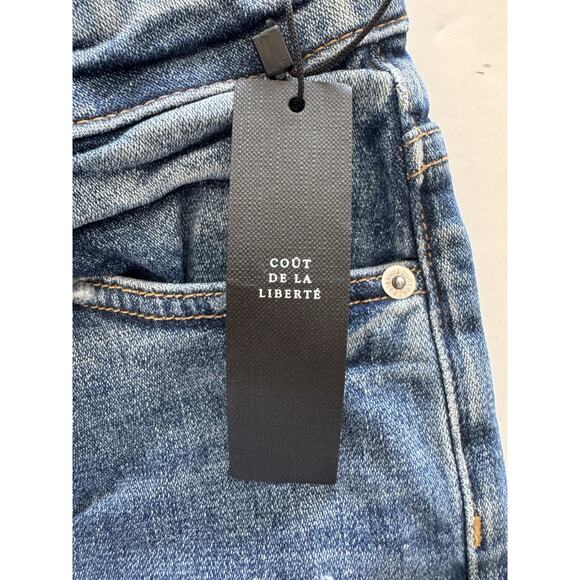 Cout De La Liberte Wide Leg Crop Size 25 Quinn - Picture 4 of 6